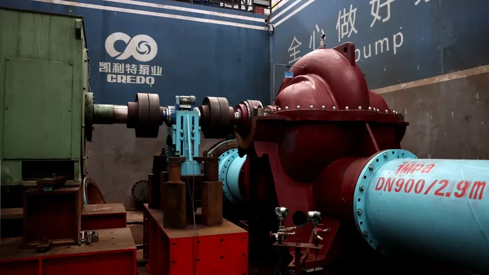 Axially Split Case Pump Testing