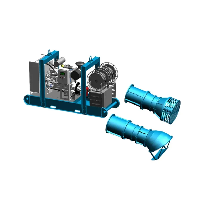 Hydraulic Driven Submersible Axial Flow Pump (HLB/HLA) 1 Hydraulic Driven Submersible Axial Flow Pump Hlb And Hla Design