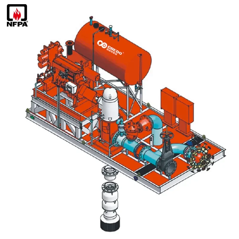 Nfpa20 Fire Pump Skid Mounted System03