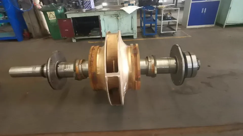 Rotor Parts Of A Split Case Pump