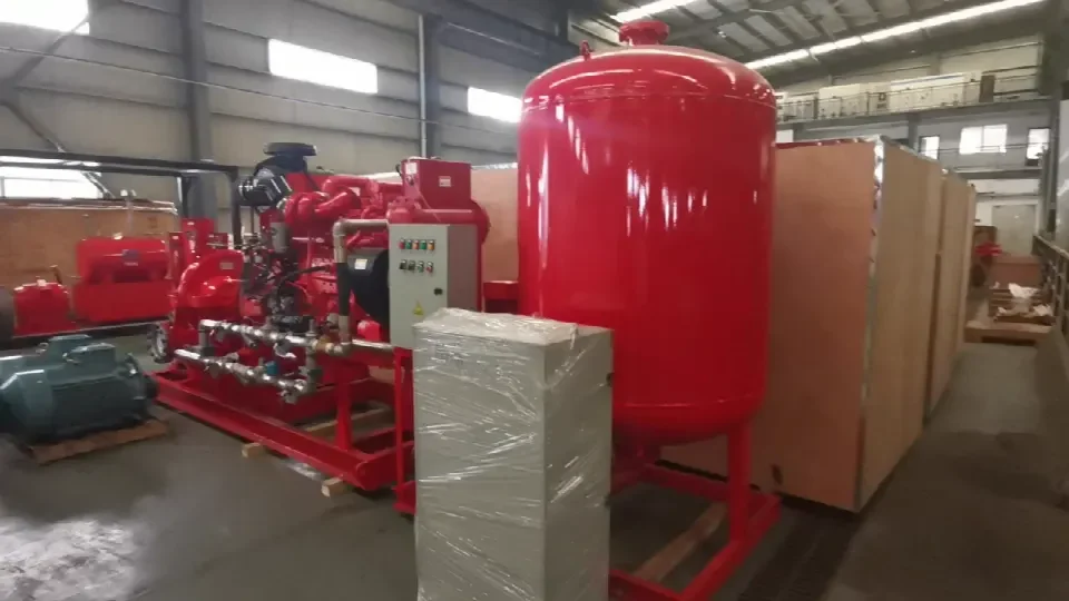 Split Case Fire Pump Package System