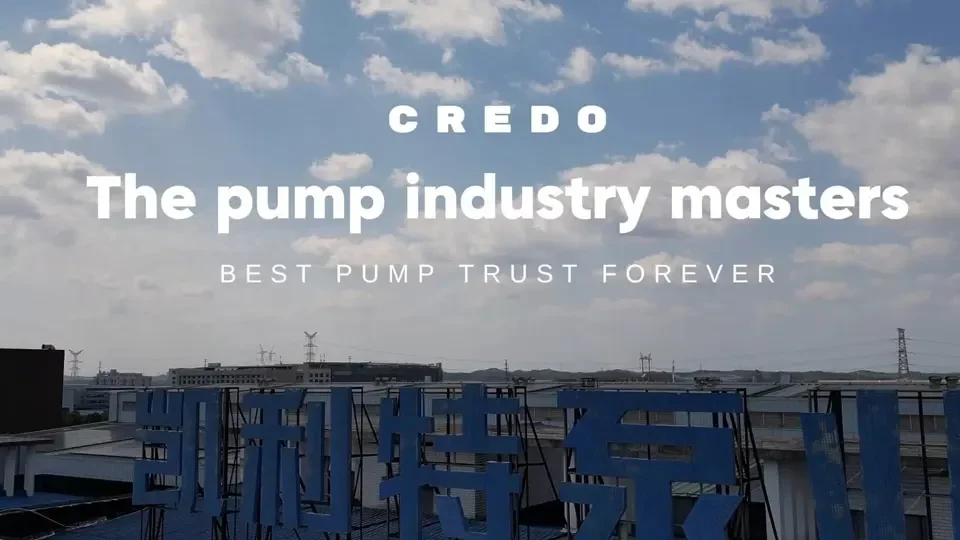 The Pump Industry Master Credo Pump