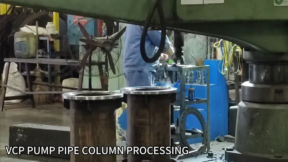 Vtp Pump Pipe Column Machining
